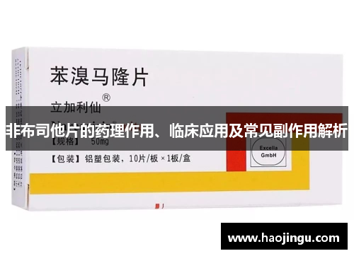 非布司他片的药理作用、临床应用及常见副作用解析