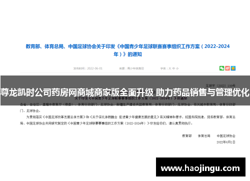 尊龙凯时公司药房网商城商家版全面升级 助力药品销售与管理优化